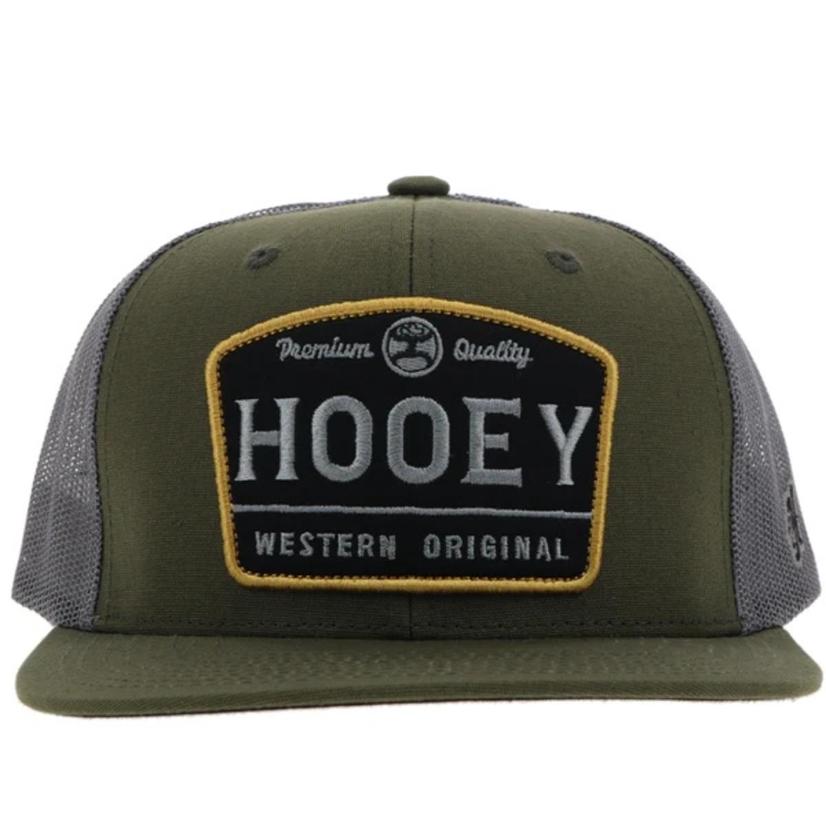 HOOEY  "TRIP" HAT OLIVE/GREY