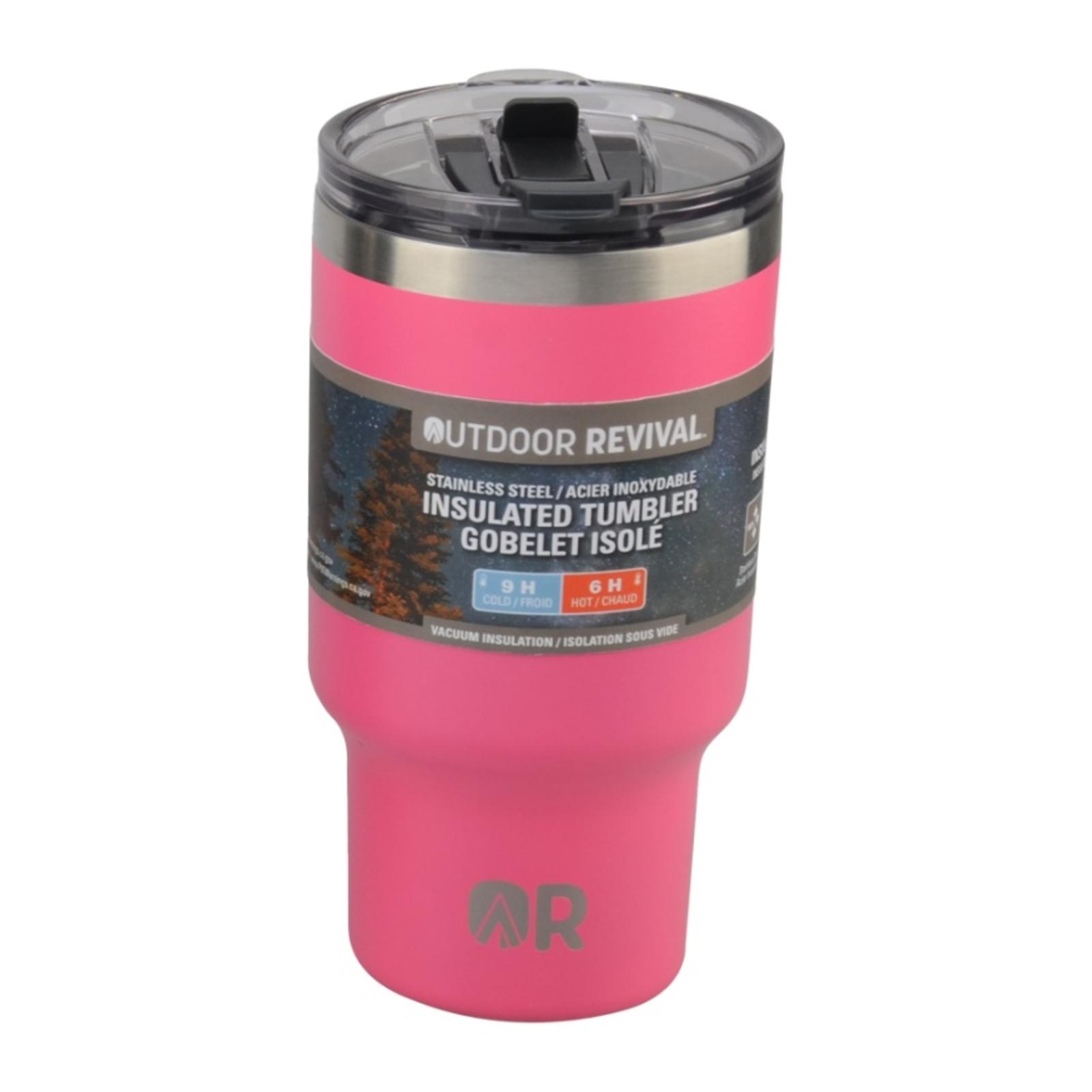 Outdoor Revival 30 OZ Tumbler in pink