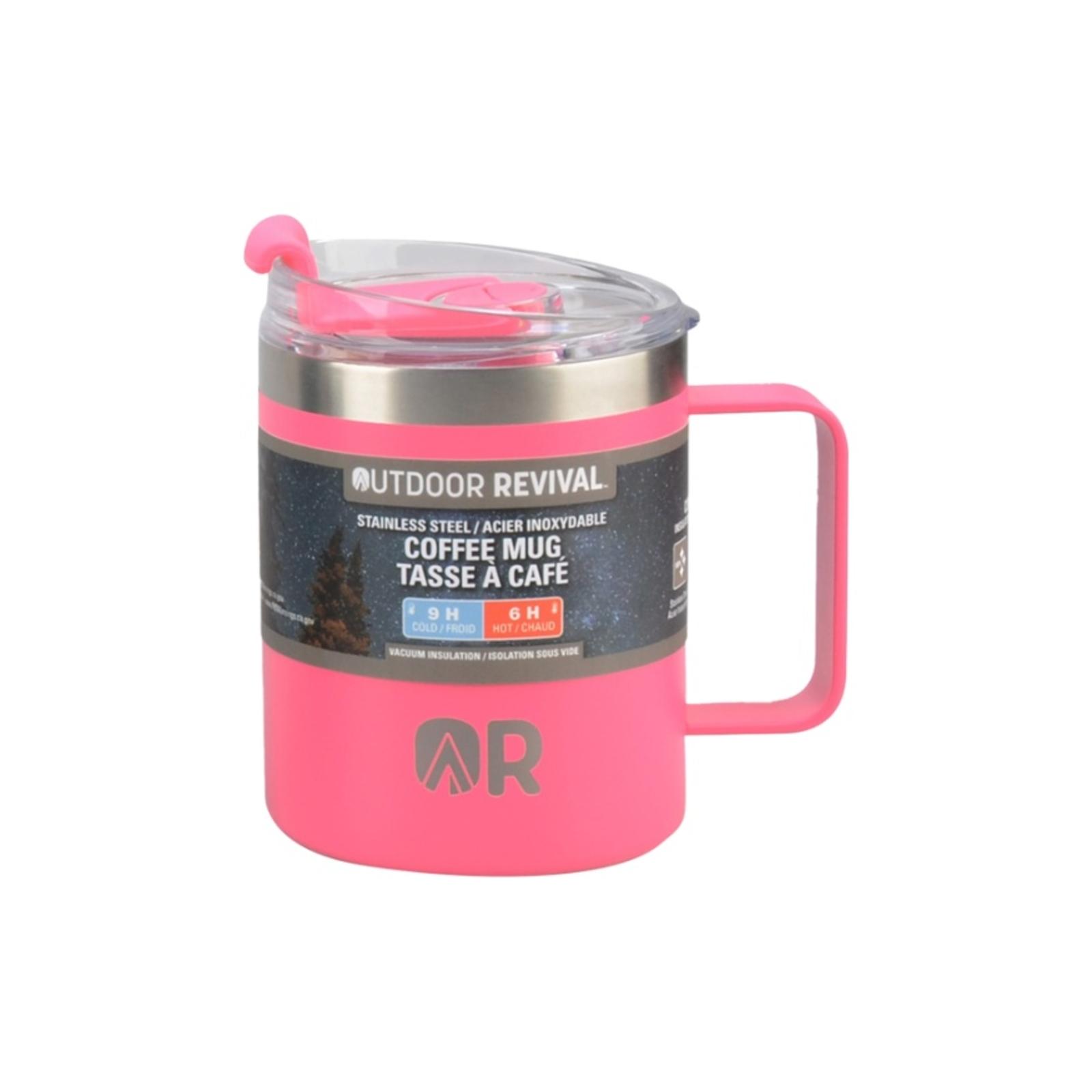 Outdoor Revival 12 OZ Coffee Mug in pink