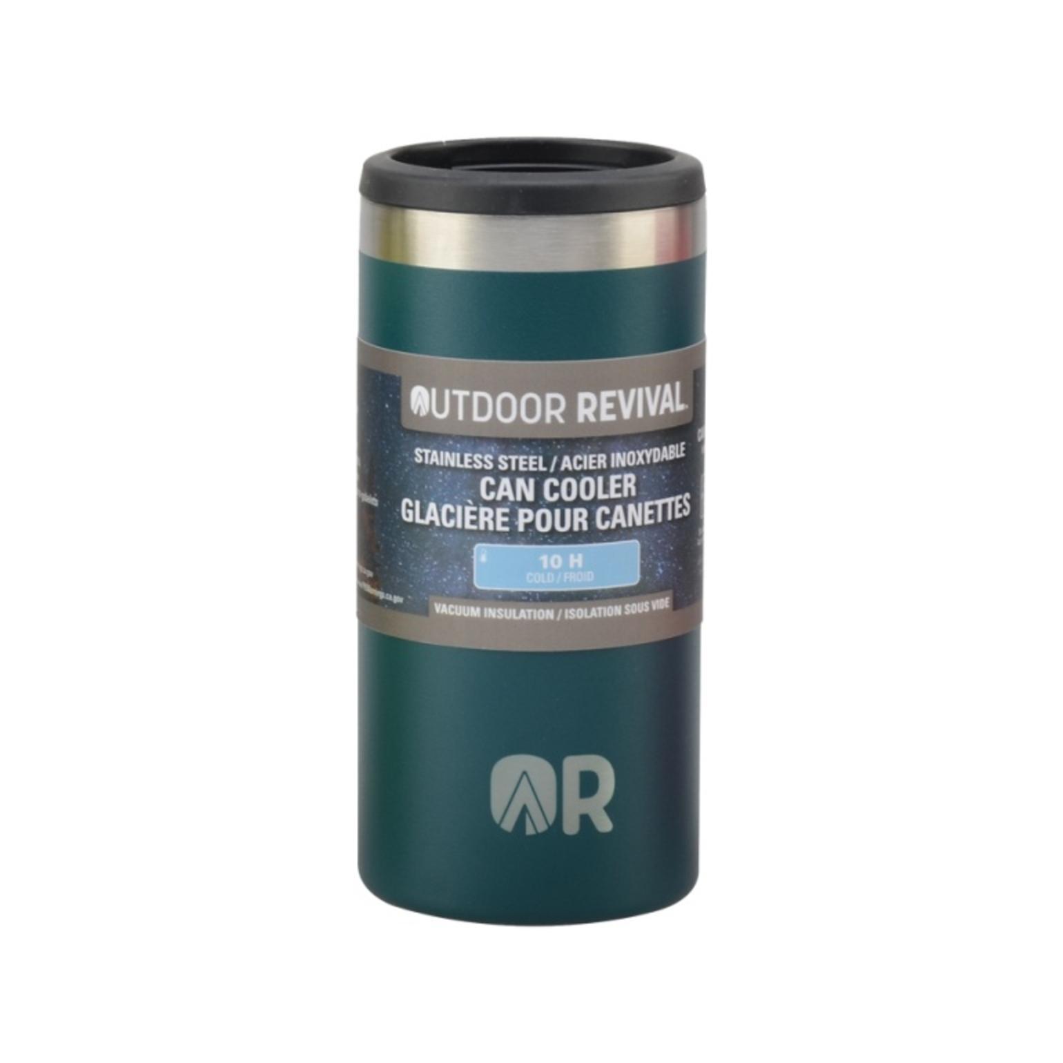 Outdoor Revival 12OZ Can Cooler - navy front view