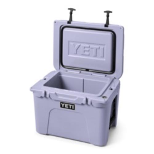 YETI®  Tundra® 35 Hard Cooler Cosmic Lilac Front open side View