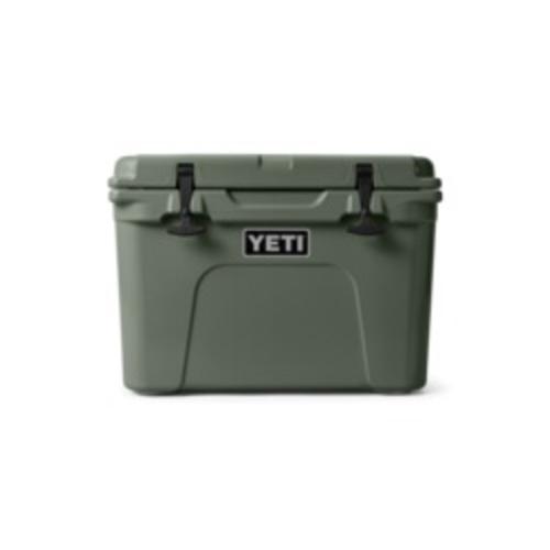 YETI®  Tundra® 35 Hard Cooler Camp Green Front Closed View