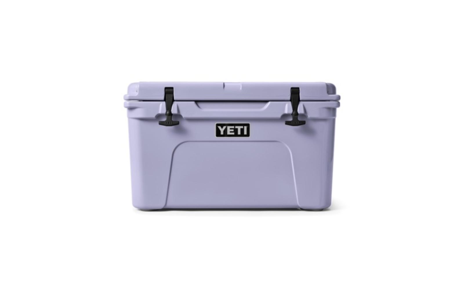 Yeti Tundra 45 Hard Cooler Cosmic Lilac Front VIEW
