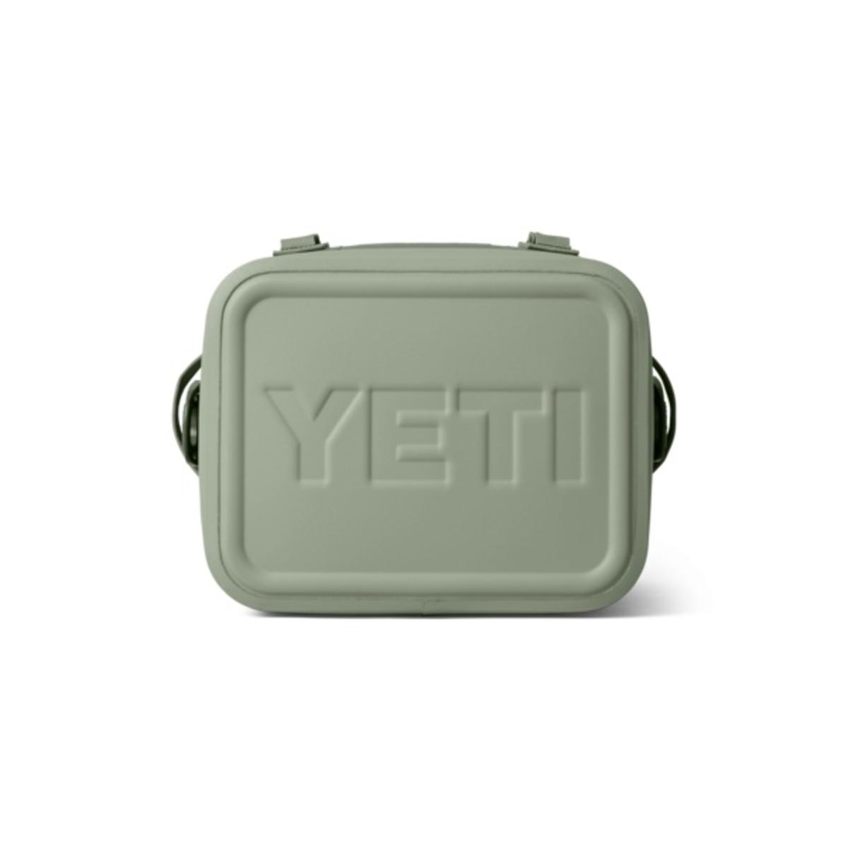 YETI® Hopper Flip® 12 Soft Cooler Camp Green Front bottom