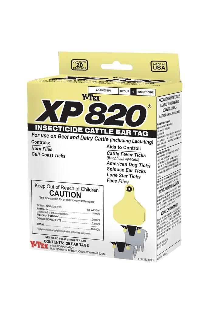 Y-Tex XP 820 Insecticide Ear Tags