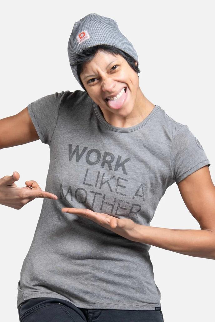 Dovetail Workwear Work Like A Mother™ Crew Neck Tee