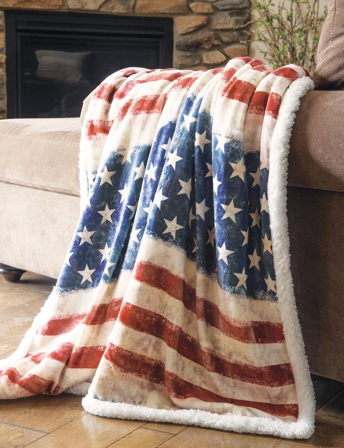 Wrangler Stars & Stripes Throw