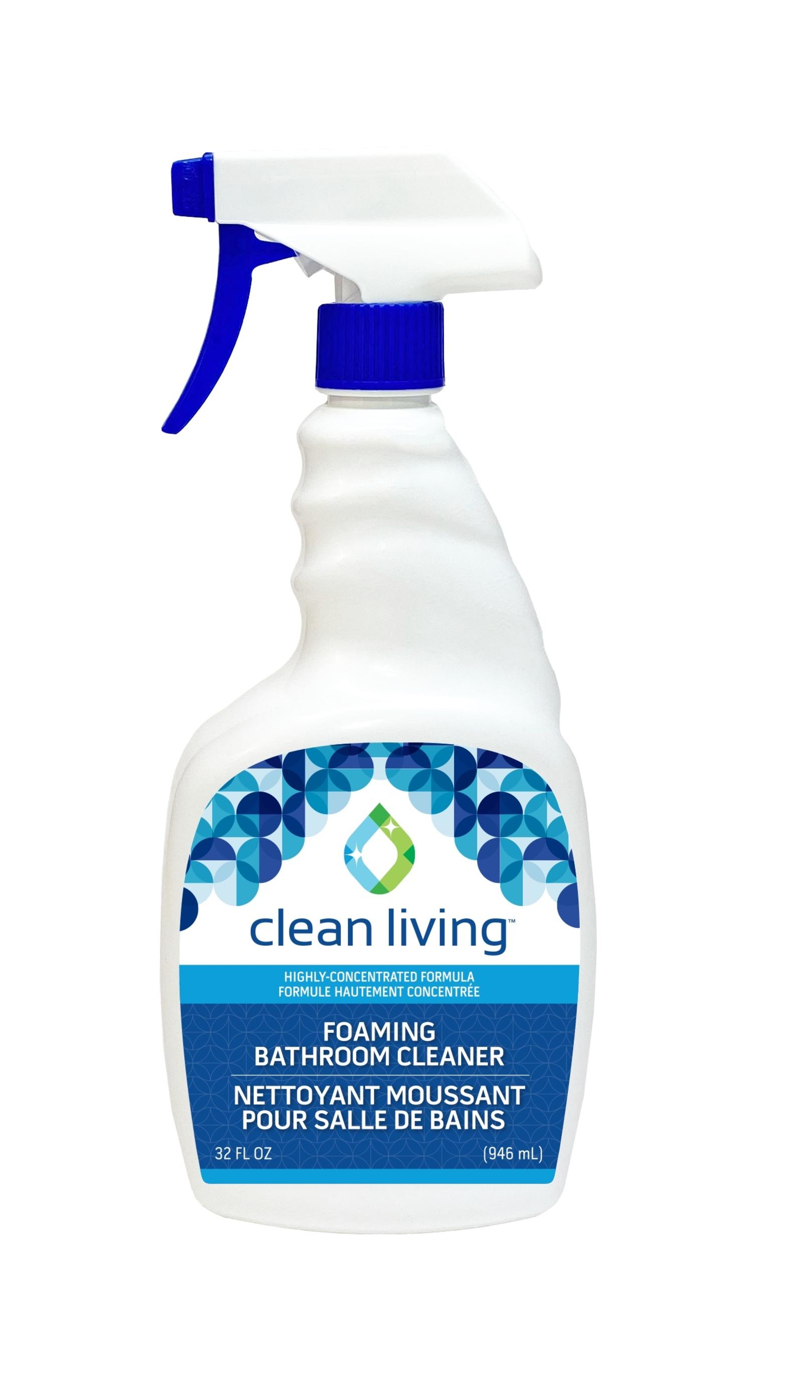Clean Living Foaming Bathroom Cleaner