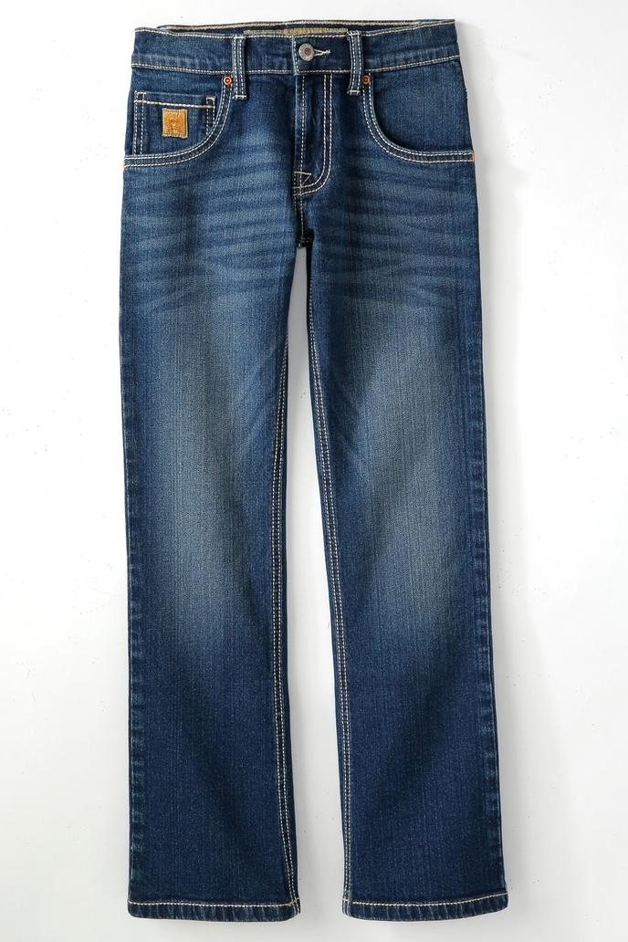 Cinch Jeans Boy's Slim Fit Jean - Dark Stonewash