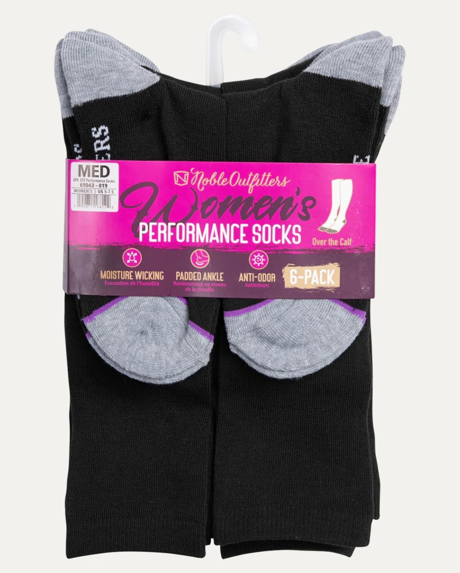 Women's Performance Over the Calf Sock 6-Pack