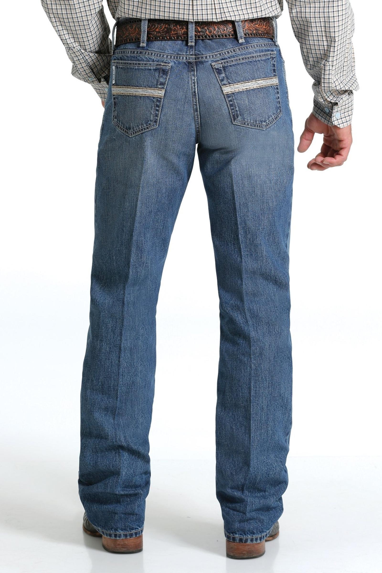Cinch Jeans Men's Relaxed Fit White Label - Medium Stonewash