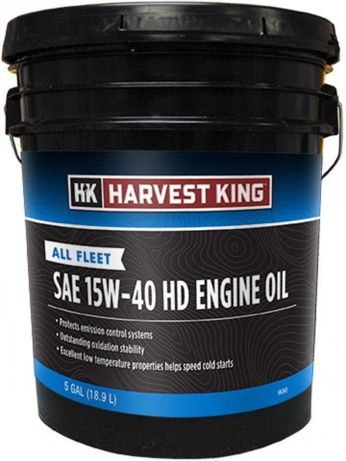 Harvest King All Fleet SAE 15W-40 HD Engine Oil - 5 Gal.