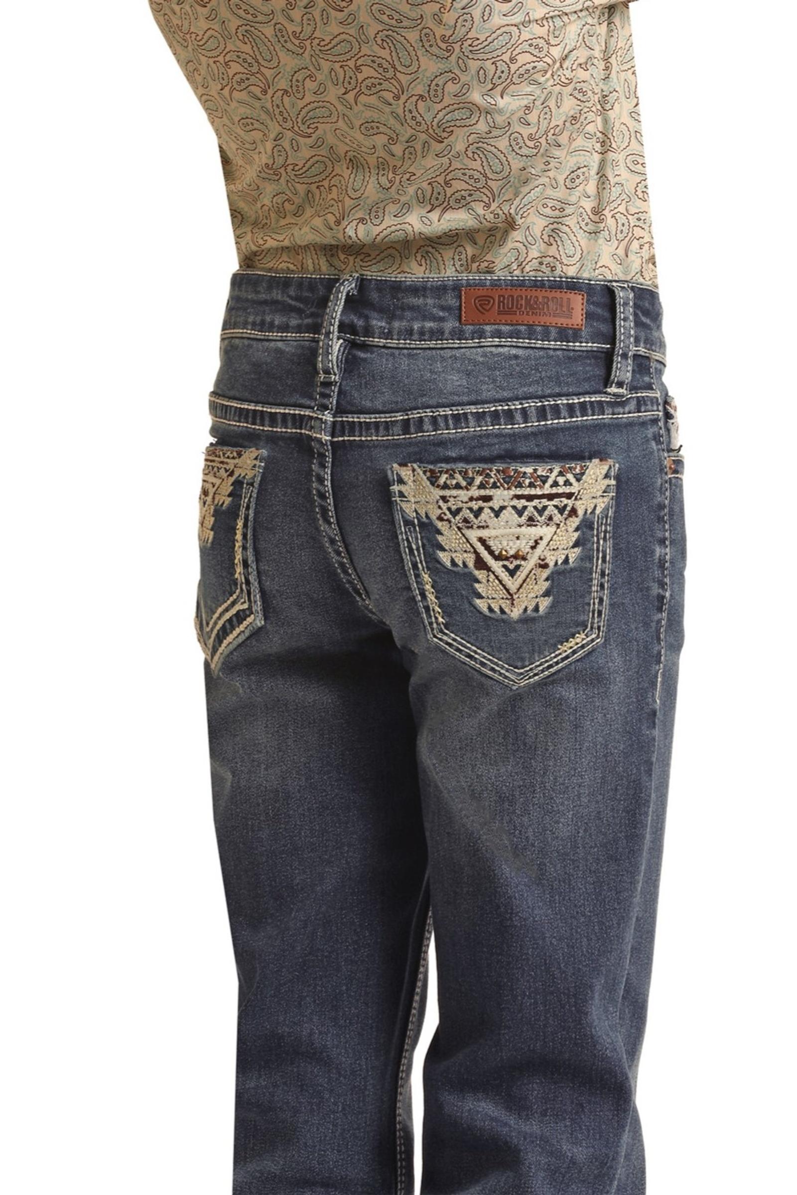Rock and Roll Denim Mid Rise Extra Stretch Bootcut Jeans