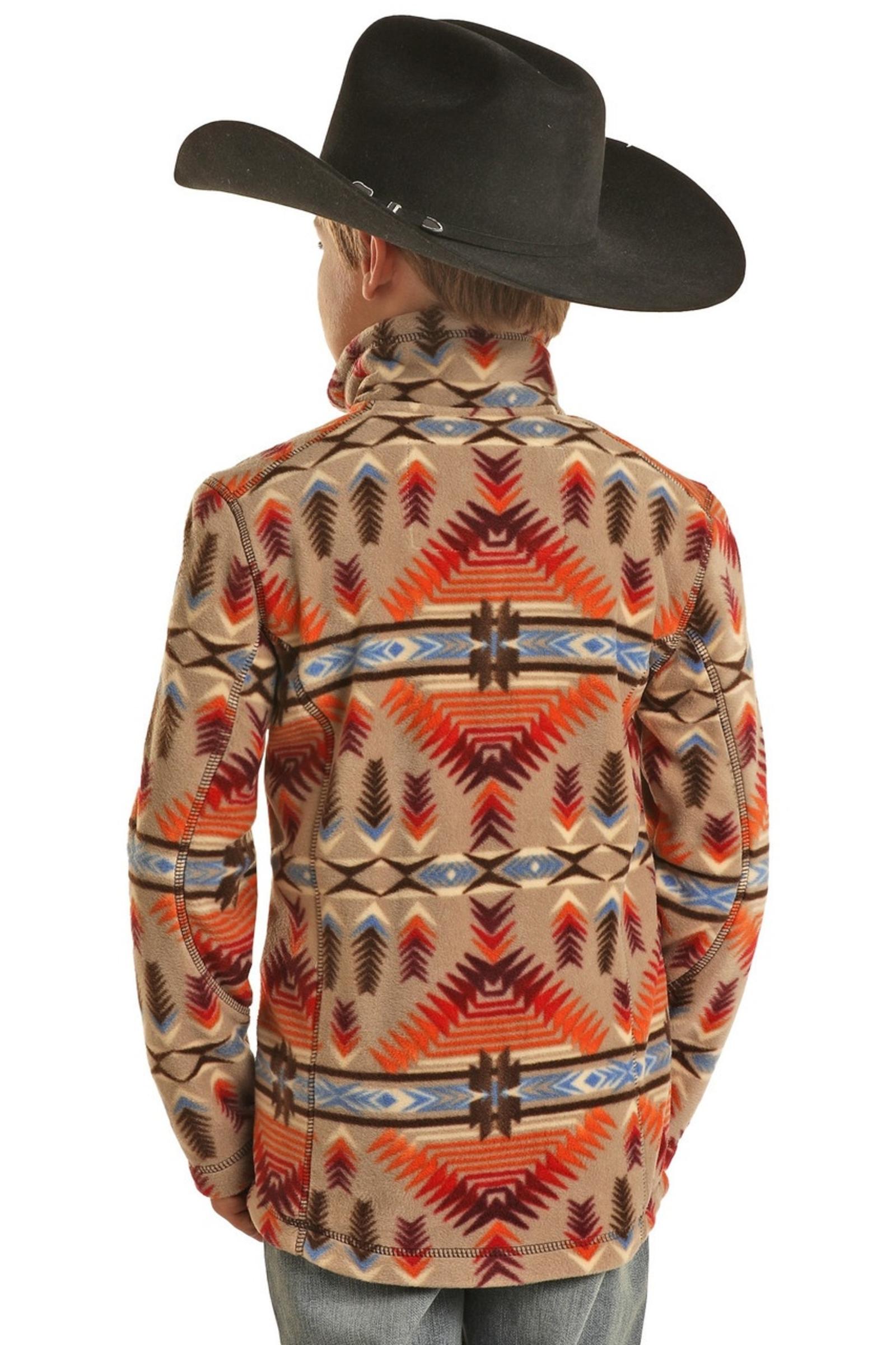 Boy's Powder River Aztec Pullover