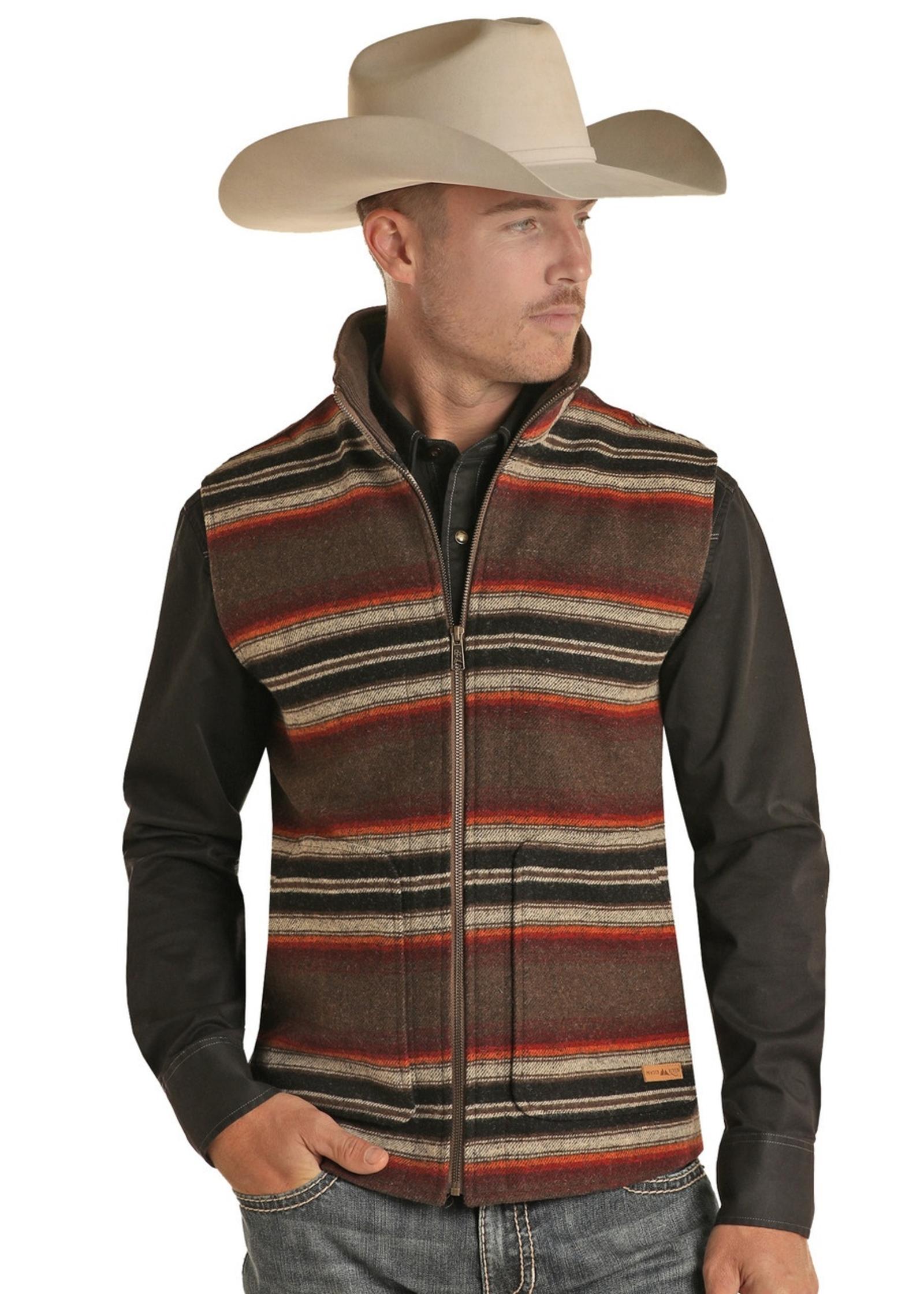 Powder River Striped Vest