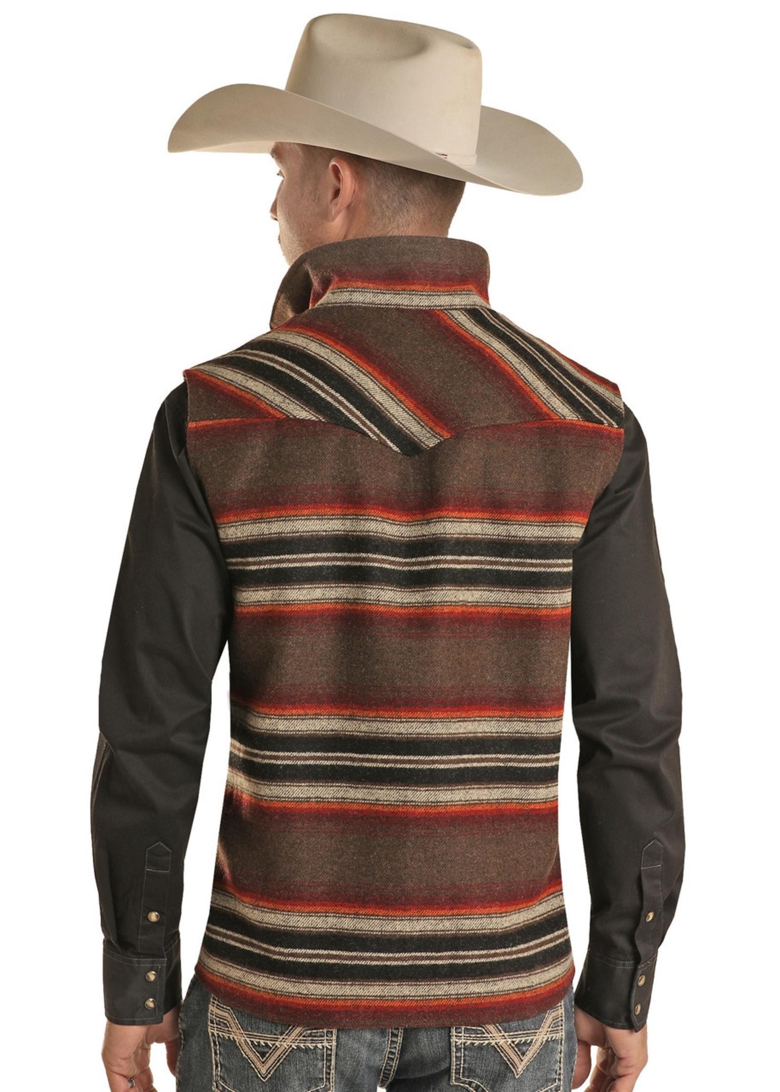 Powder River Striped Vest