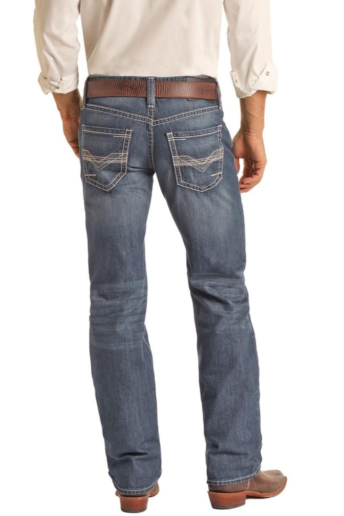 Rock and Roll Denim Regular Fit Straight Jeans