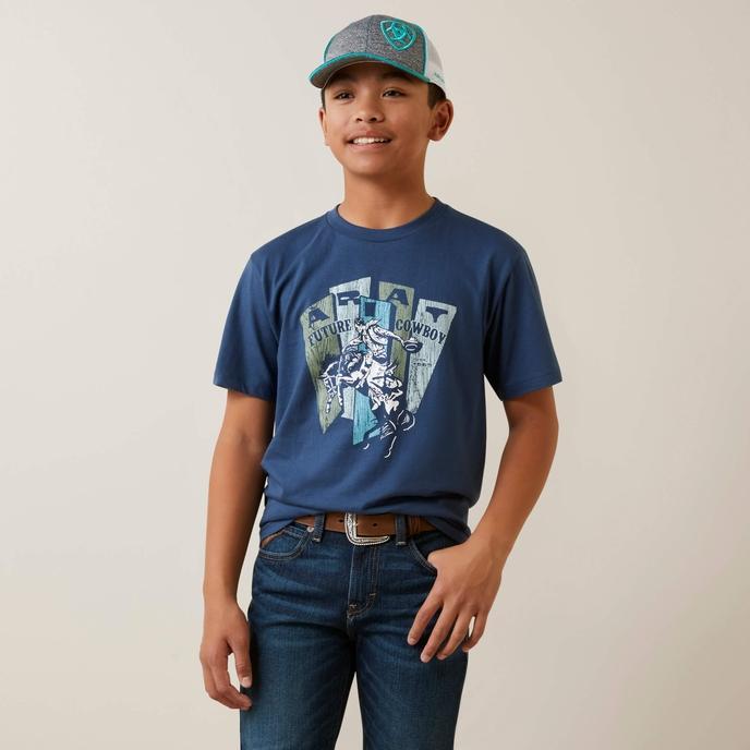 Ariat Boy's Cowboy Planks T-Shirt