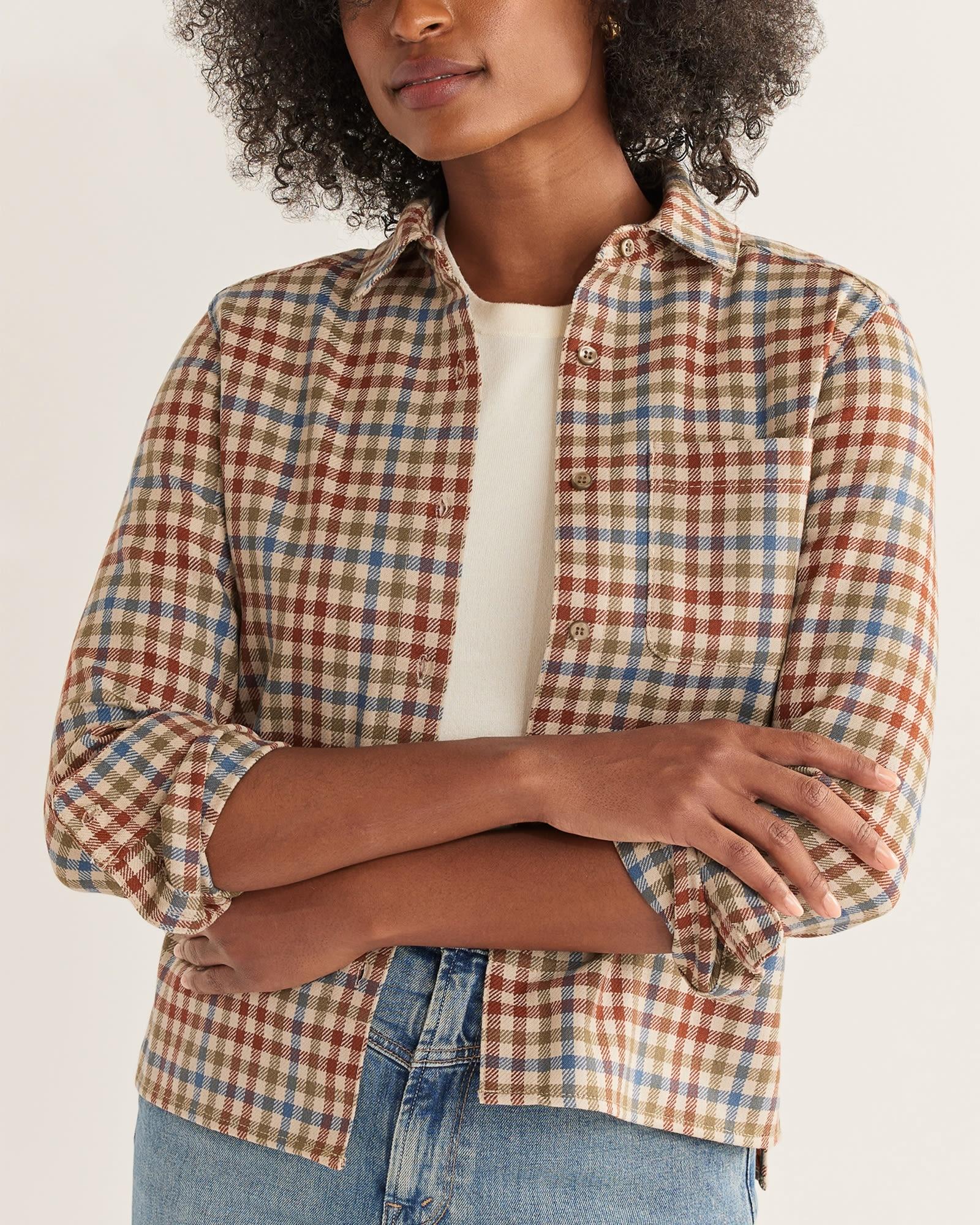 Pendleton Women's Cropped Wool Shirt