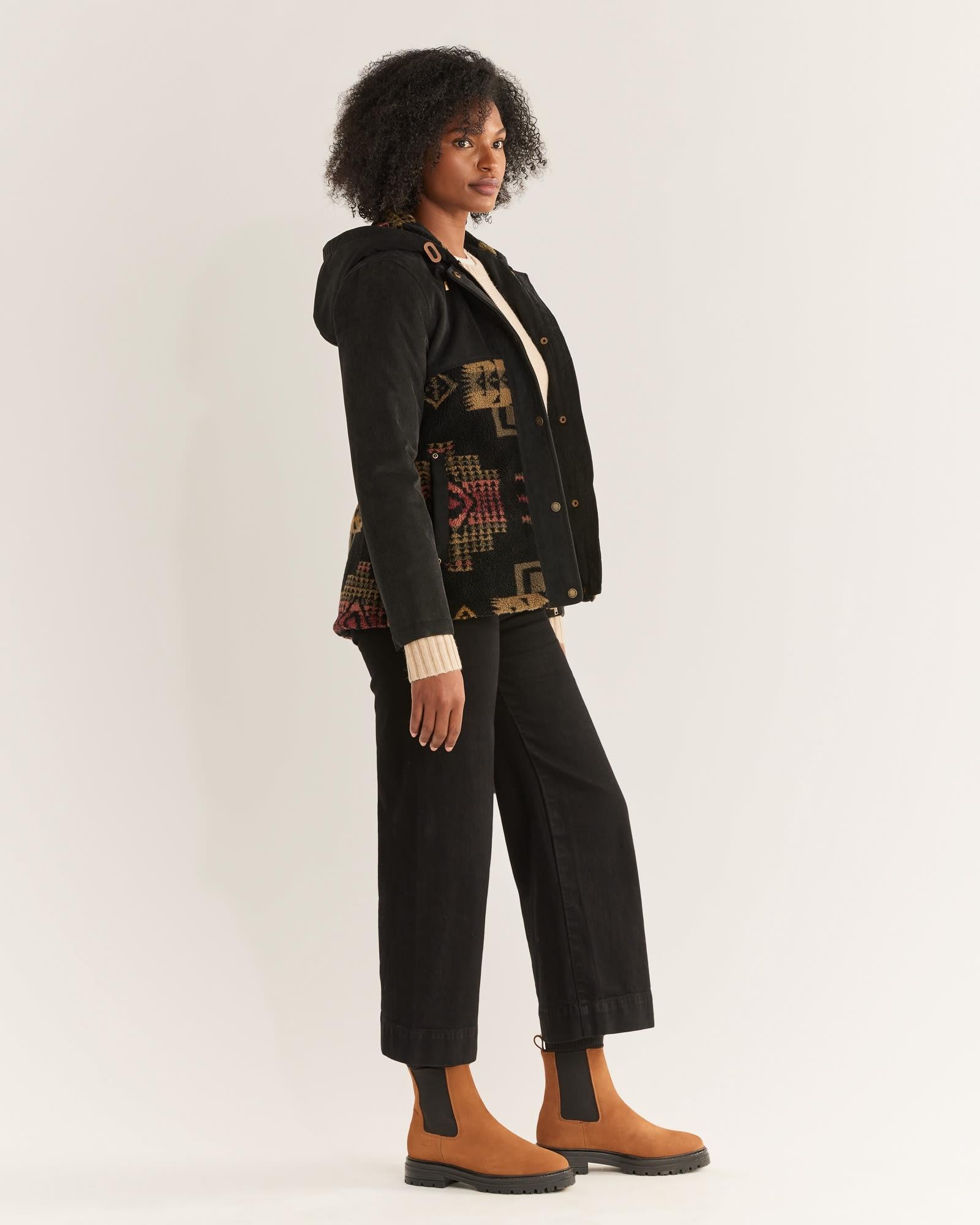 Pendleton Women's Blanca Corduroy/Berber Fleece Jacket