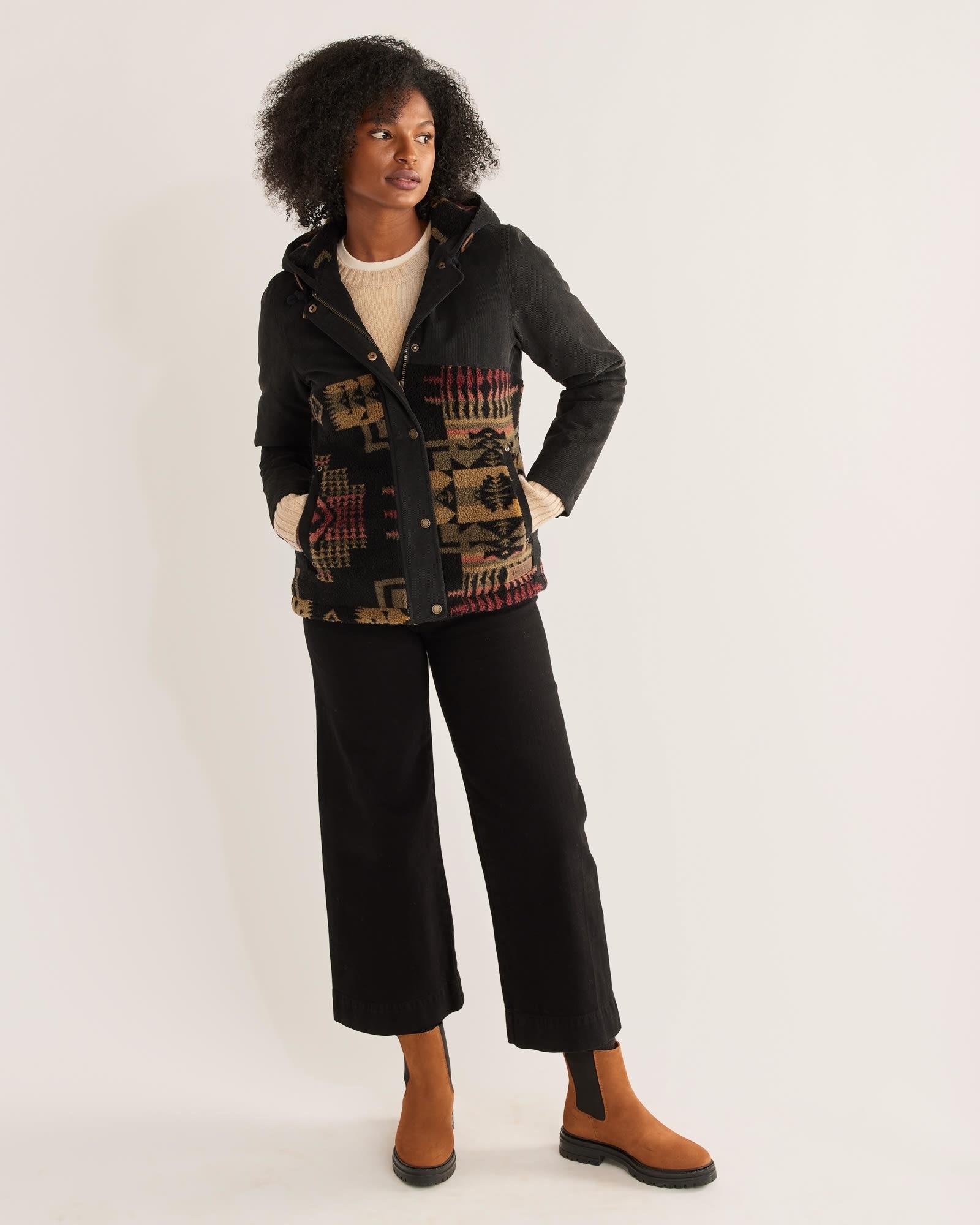 Pendleton Women's Blanca Corduroy/Berber Fleece Jacket