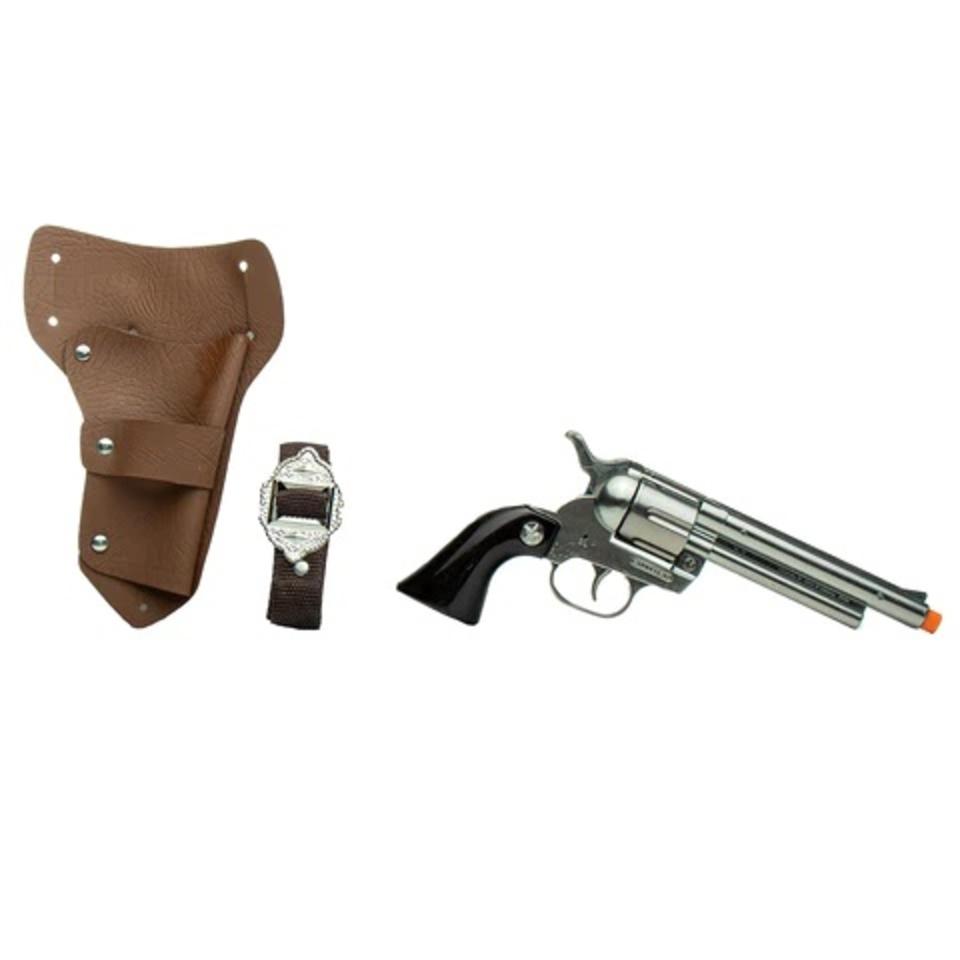 Lawman Solid Die-Cast Pistol gun and holster