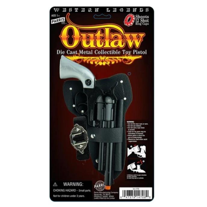 Outlaw Solid Die-Cast Pistol package