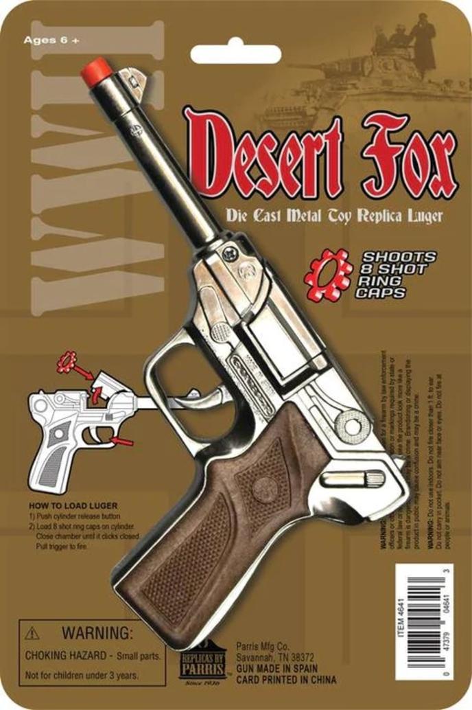 Desert Fox Pistol in package