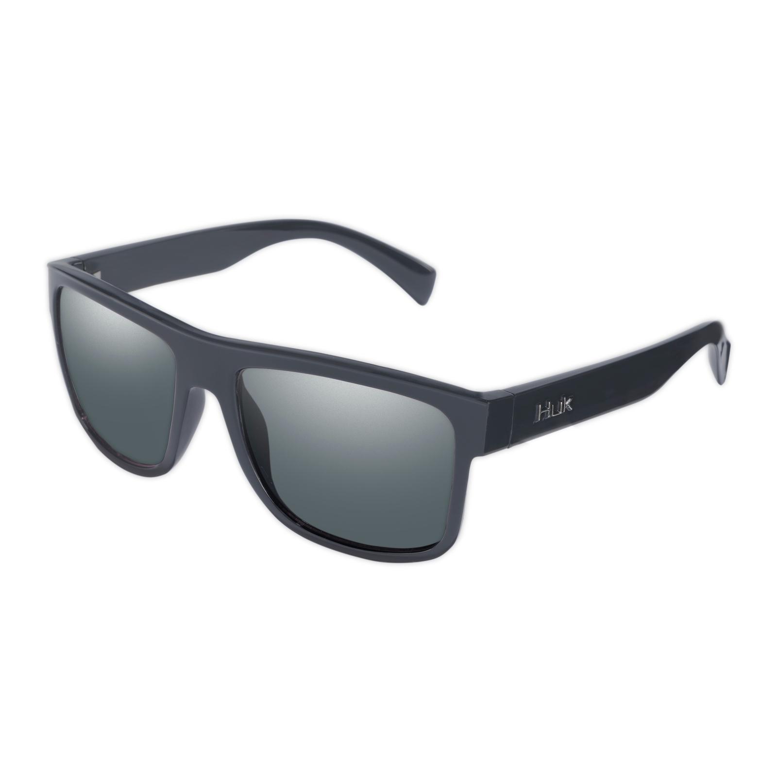 Huk Clinch Matte Black/Gray Lens 125 ARIAL VIEW