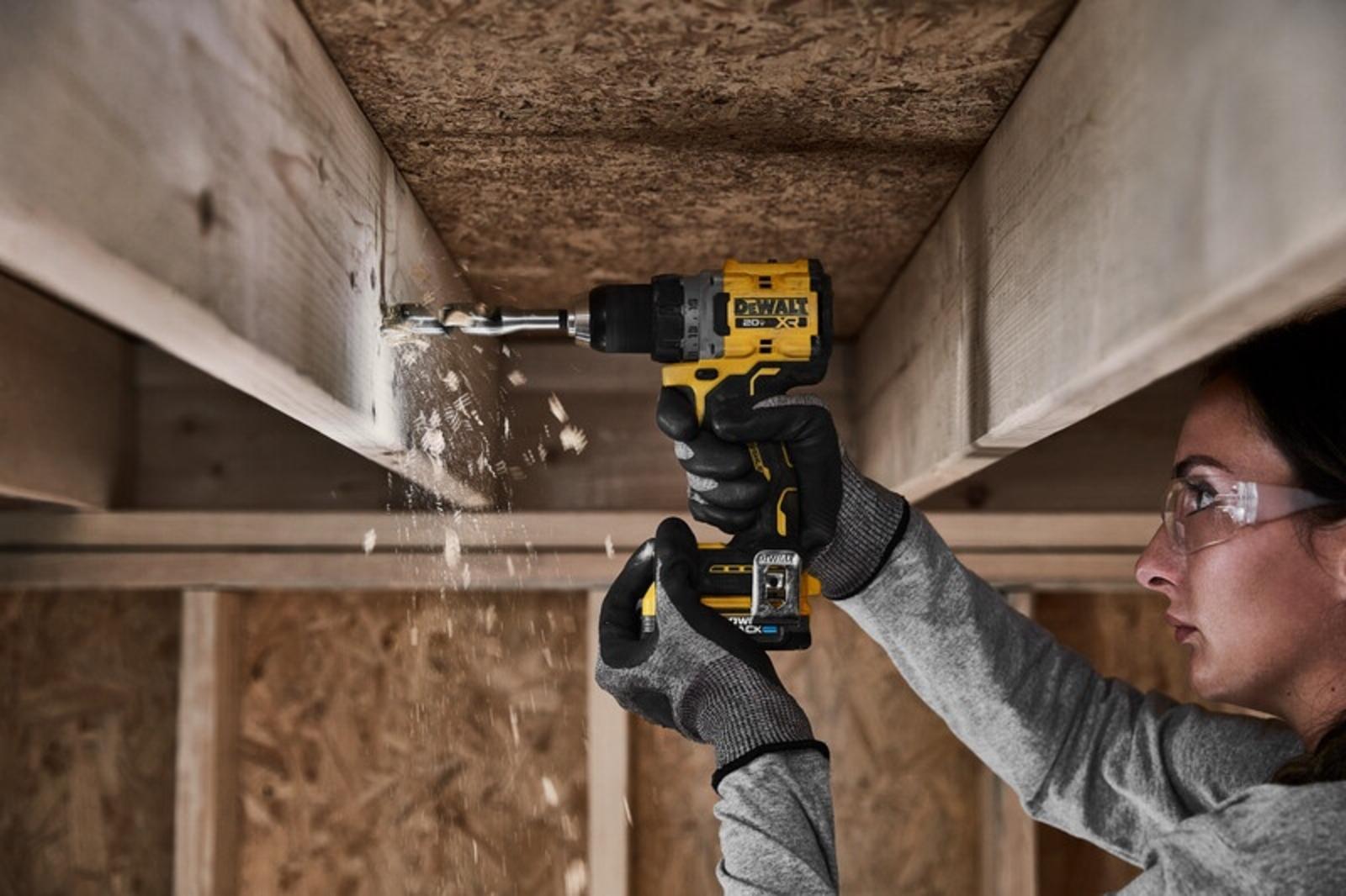 20V MAX* XR® Brushless Cordless 1/2 in. Drill/Driver (Tool Only) usage pic