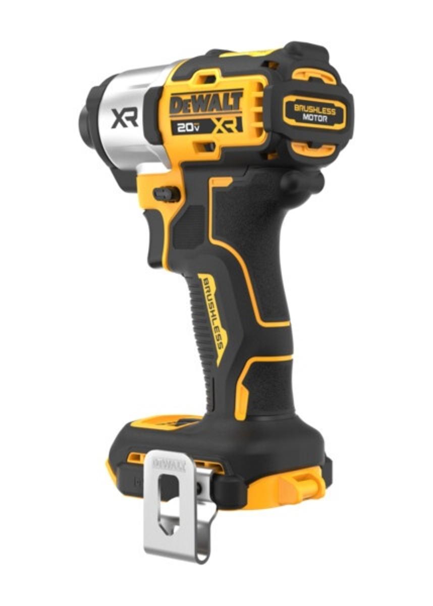 20V MAX XR(®) 3-Speed Impact Driver back angled view (tool only)