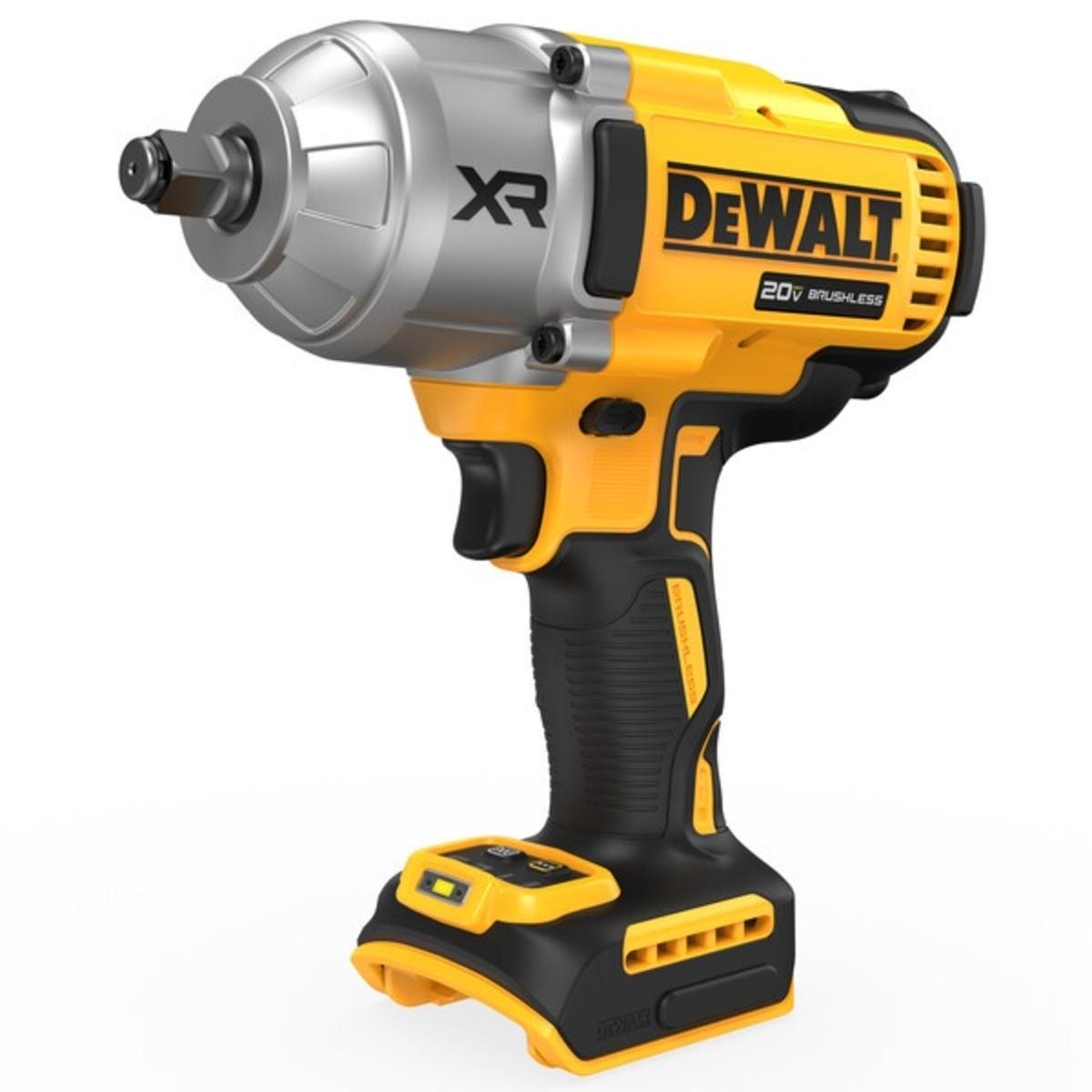 Angled view of DEWALT 20V MAX XR(®) 1/2 in. High Torque Impact Wrench Tool Only