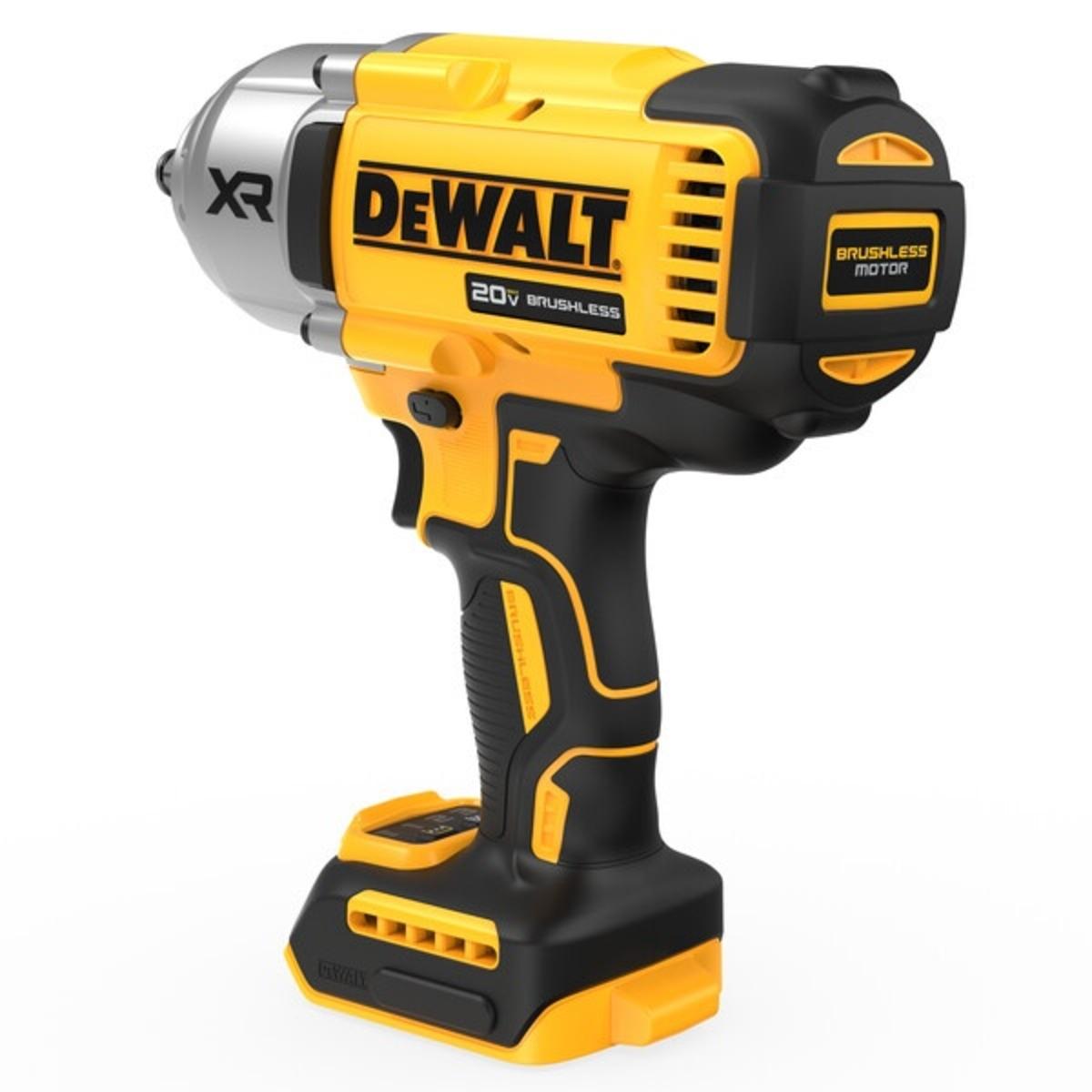 Angled view of DEWALT 20V MAX XR(®) 1/2 in. High Torque Impact Wrench Tool Only