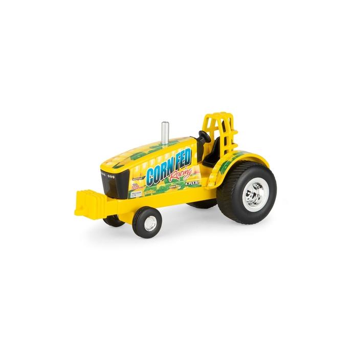 1:64 Scale Puller Tractor - 'Corn Fed' Tractor Pulling Toy