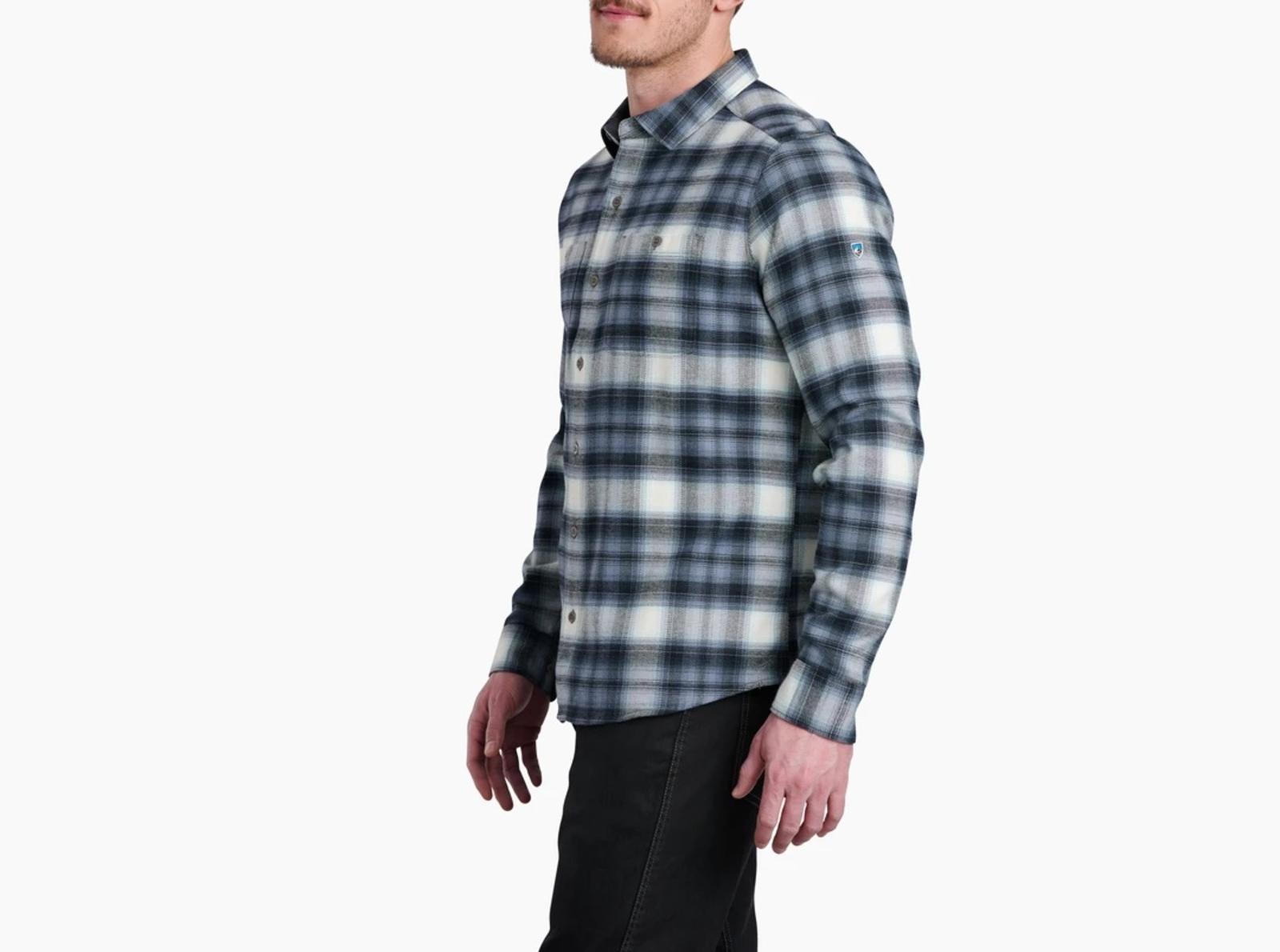 KÜHL Men's THE LAW™ FLANNEL - Mineral Ice side view