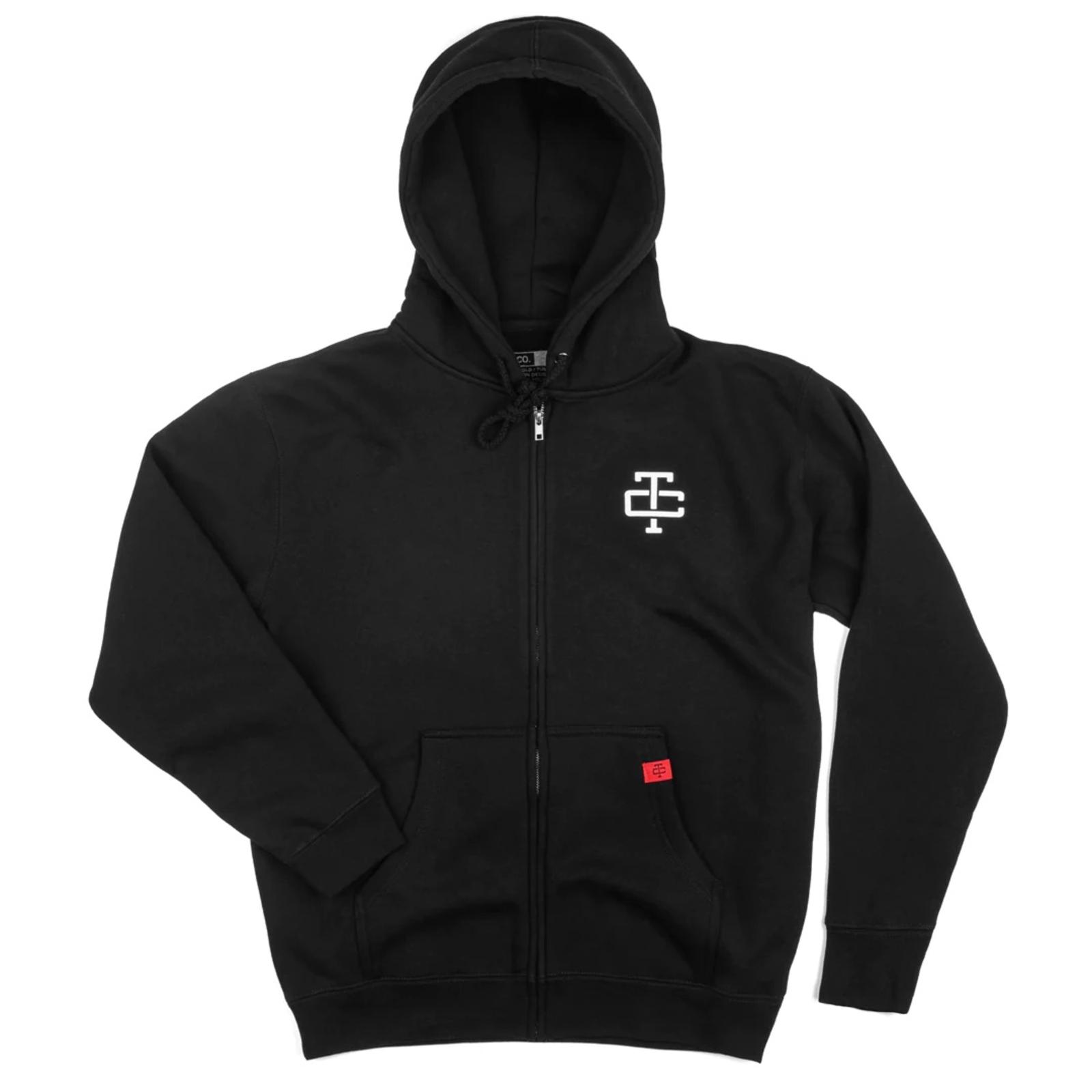 Troll Clothing Co. Alado Zip-Up Hoodie FONT VIEW