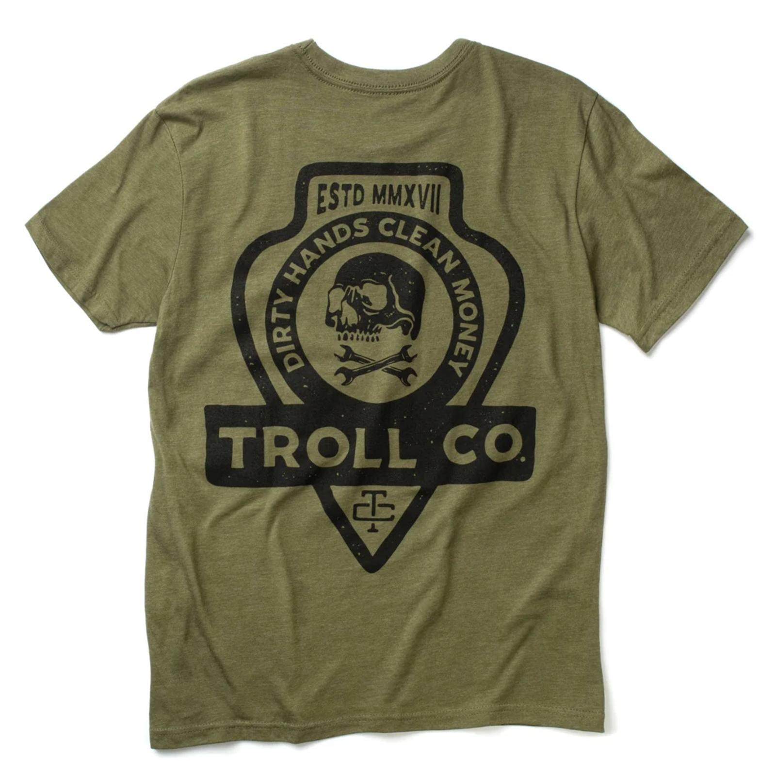 Troll Clothing Co. Artifact Tee BACK VIEW