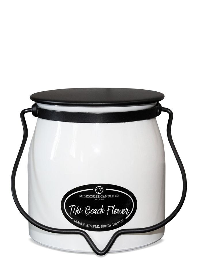 Tiki Beach Flower | Butter Jar 16 oz