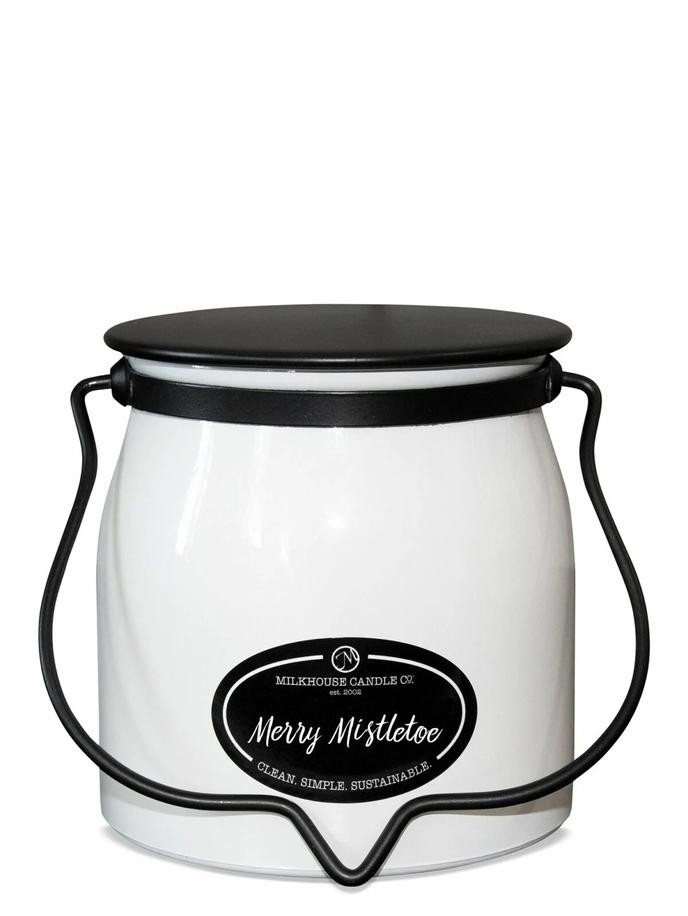 Merry Mistletoe | Butter Jar 16 oz