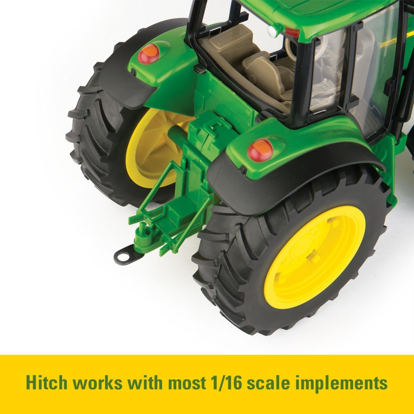 hitch works with most 1/ scale implements