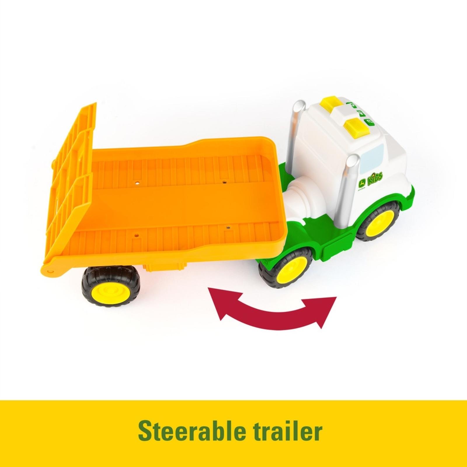 steerable trailer