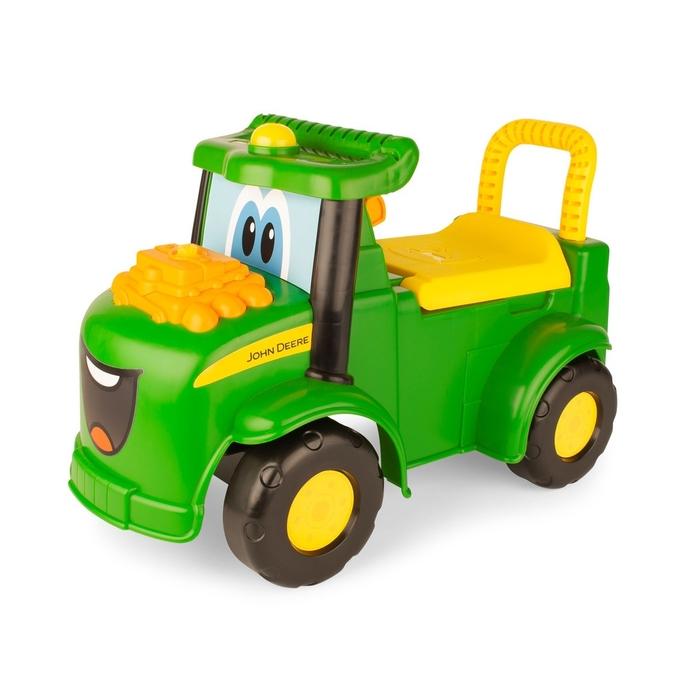  John Deere Johnny Tractor Kid Powered Ride-On Toy with Lights and Sounds – 12m+