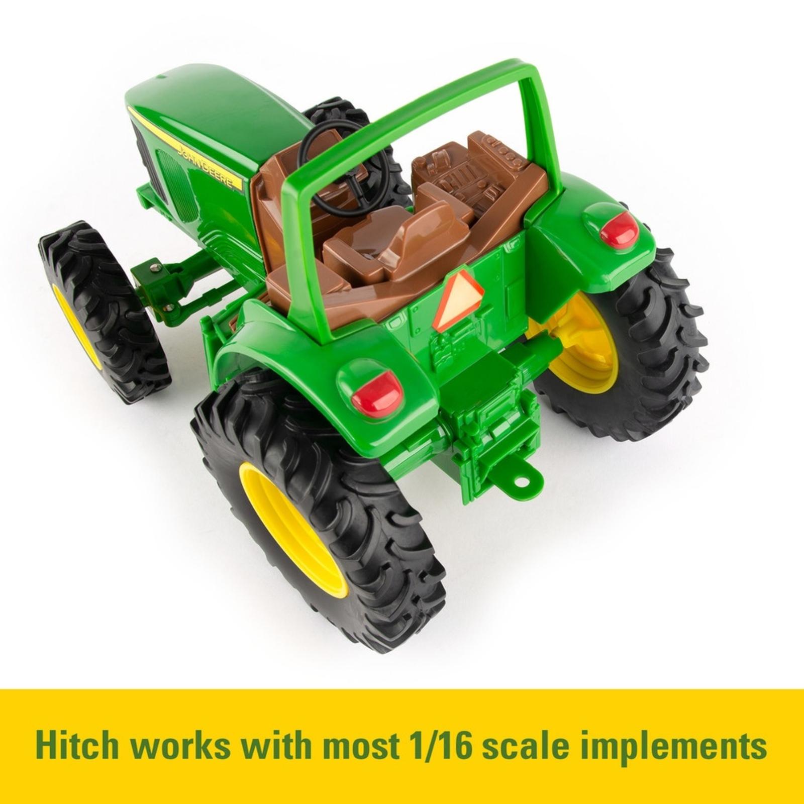 hitch works with most 1/16 scale implements