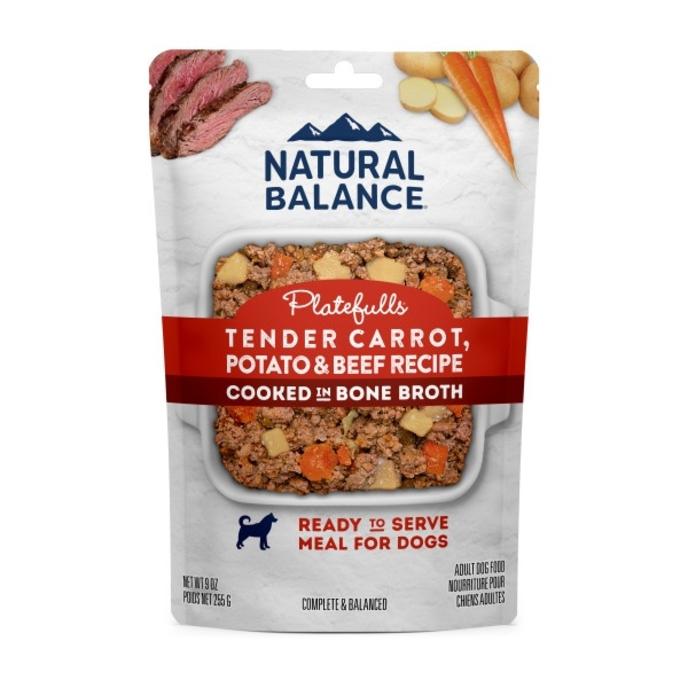 Natural Balance Platefulls Tender Beef & Potato Wet Dog Food