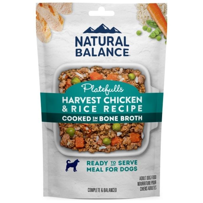 Natural Balance Platefulls Harvest Chicken & Rice Wet Dog Food
