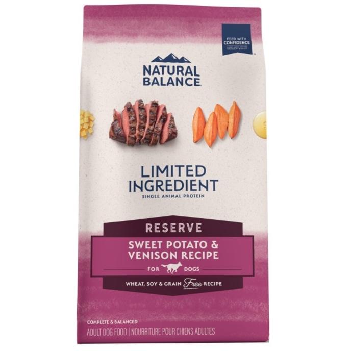 Natural Balance  Limited Ingredient Grain Free Sweet Potato & Venison Recipe