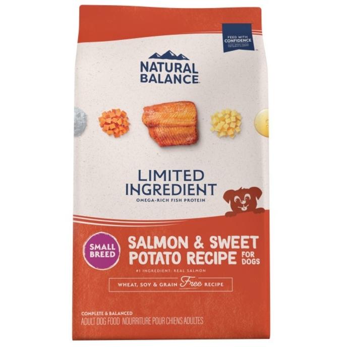 Natural Balance® Limited Ingredient Grain Free Salmon & Sweet Potato Small Breed Recipe