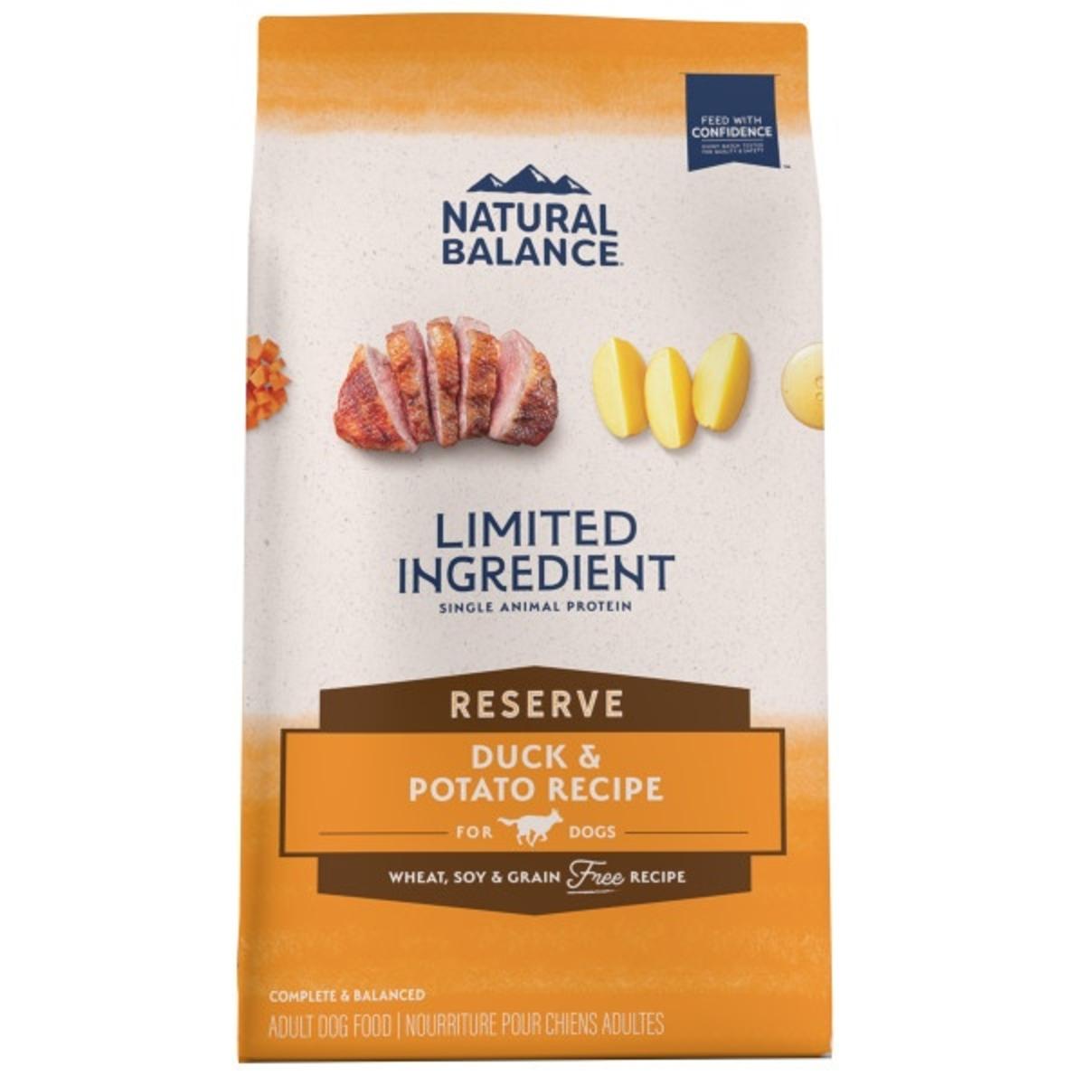 Natural Balance® Limited Ingredient Reserve Grain Free Duck & Potato Recipe