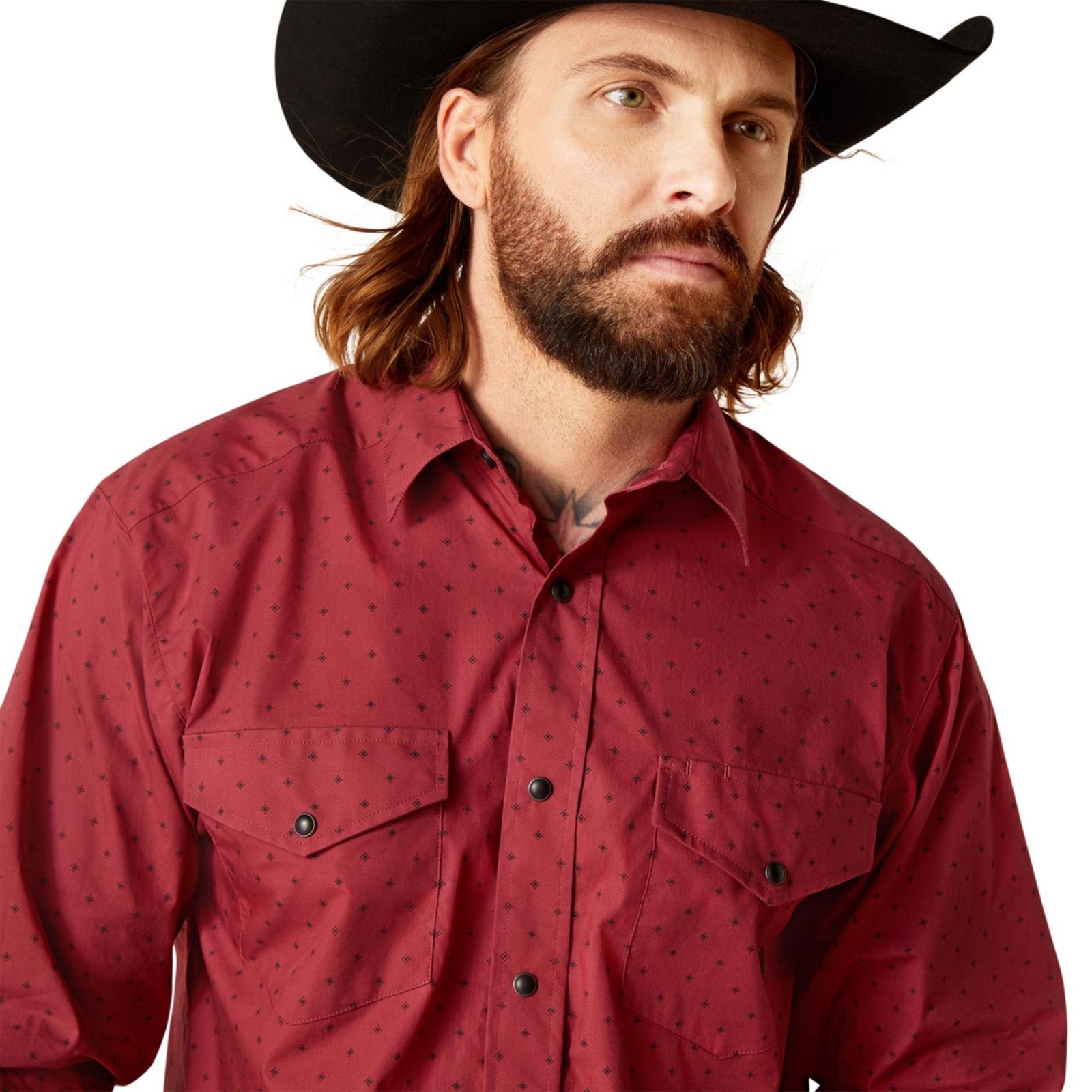 Ariat Men's Casual Series Norwin Classic Fit Long Sleeve Western Shirt