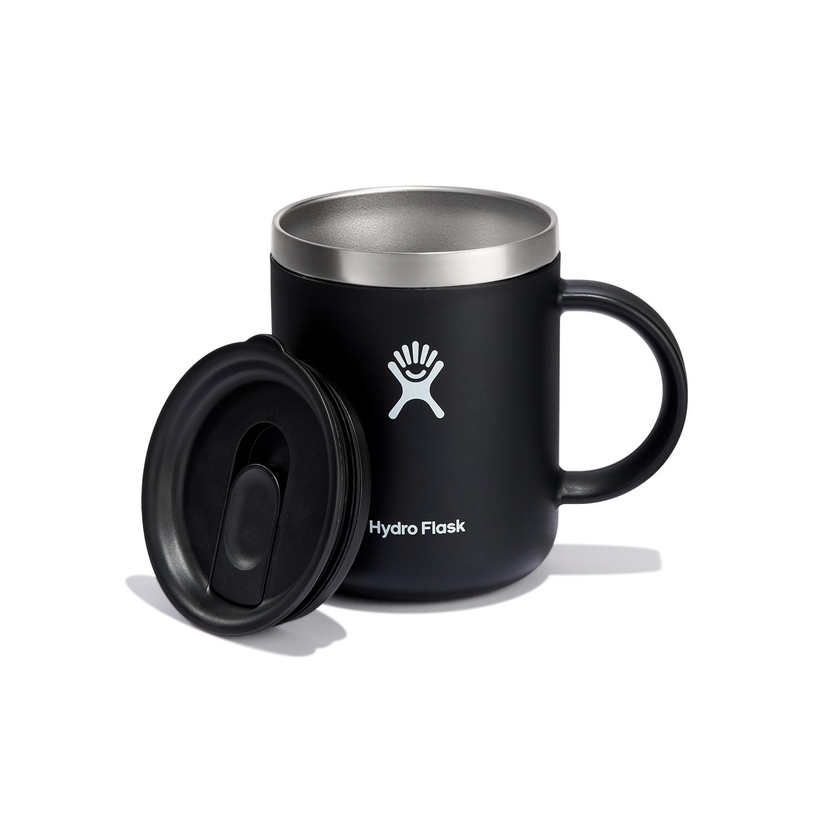 mug with lid-Black